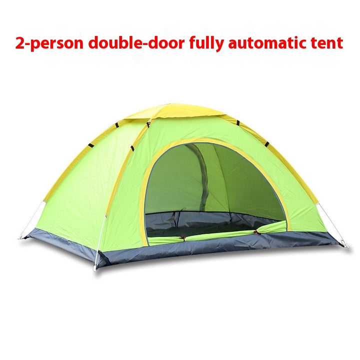 Discover the Ultimate Camping Experience with Our Automatic Double-Door Multi-Person Camping Tent