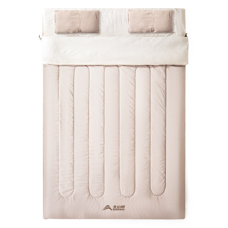 Double-Layer Cold Protection Camping Sleeping Bag