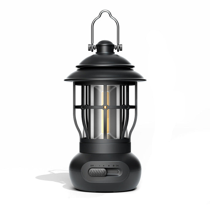 Vintage USB Rechargeable Outdoor Camping Lantern