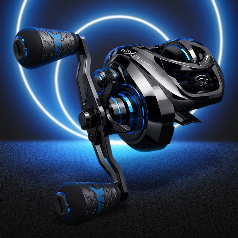 Baitcasting Fishing Reel Black Micro Pit Fishing Wheel