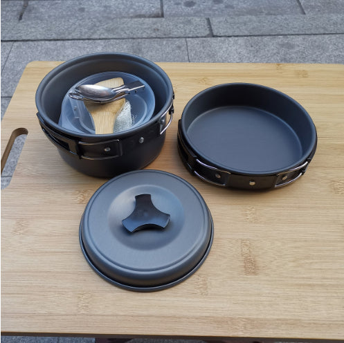 Camping Cookware Set For 1-2 People