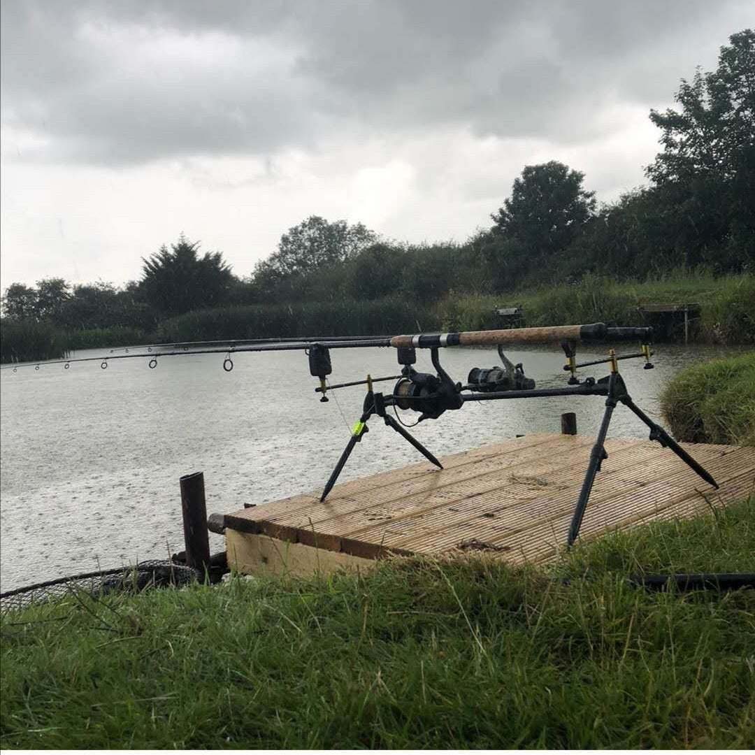 Aluminum Alloy Fishing Rod Floor Bracket Set