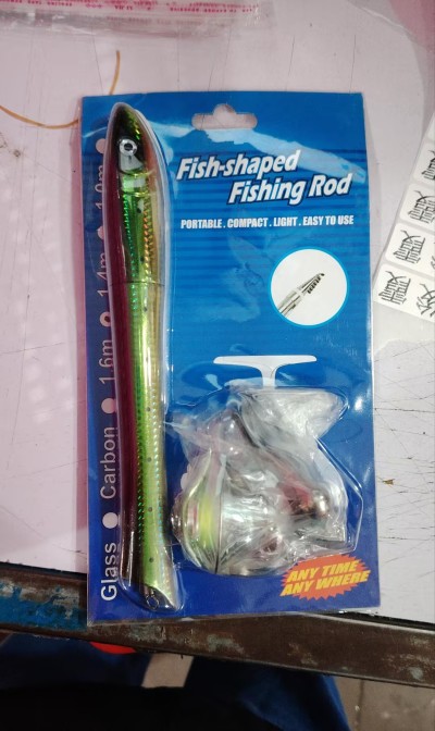 Luya Ice Rock Fishing Pen Rod