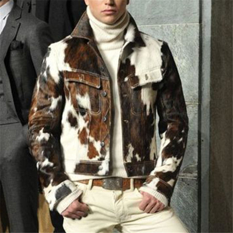 Men's Slim Camouflage Jacket Coat Fashion Jacket