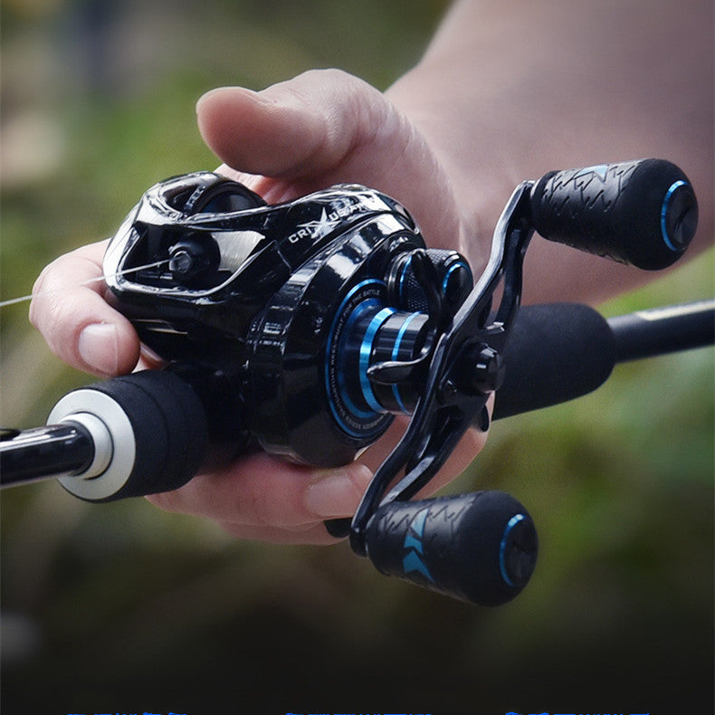 Baitcasting Fishing Reel Black Micro Pit Fishing Wheel