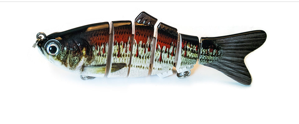 3.9 inches Multi Section Hard Fishing Lure 17g Shallow Water Bait