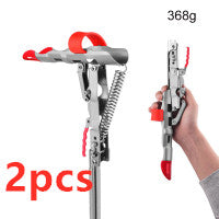 Stainless Steel Automatic Spring Fishing Rod Holder