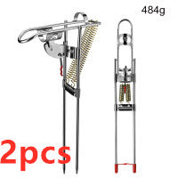 Stainless Steel Automatic Spring Fishing Rod Holder