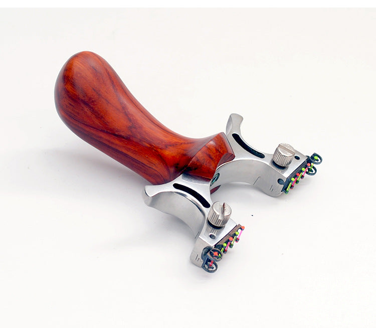 Mammoth Elephant Second Generation Flat Leather Slingshot