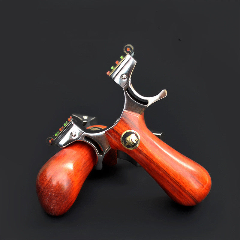 Mammoth Elephant Second Generation Flat Leather Slingshot