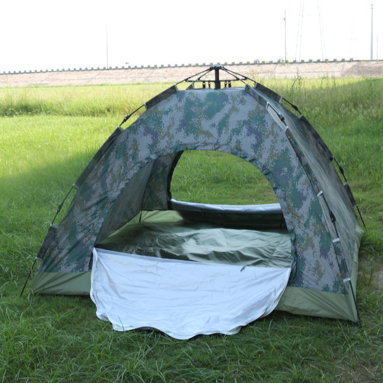 Outdoor Camouflage Tent For 3-4 People