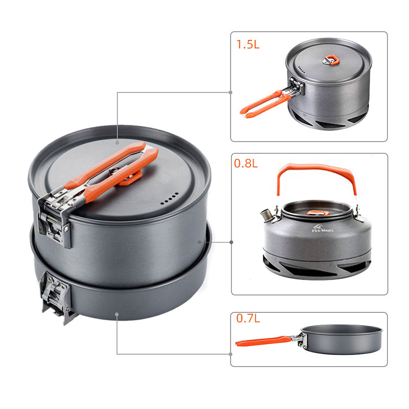Portable Outdoor Camping Cookware Set