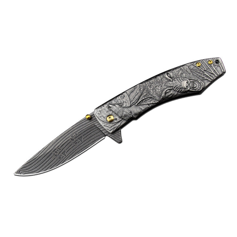 High Hardness Folding Survival Outdoor Knife