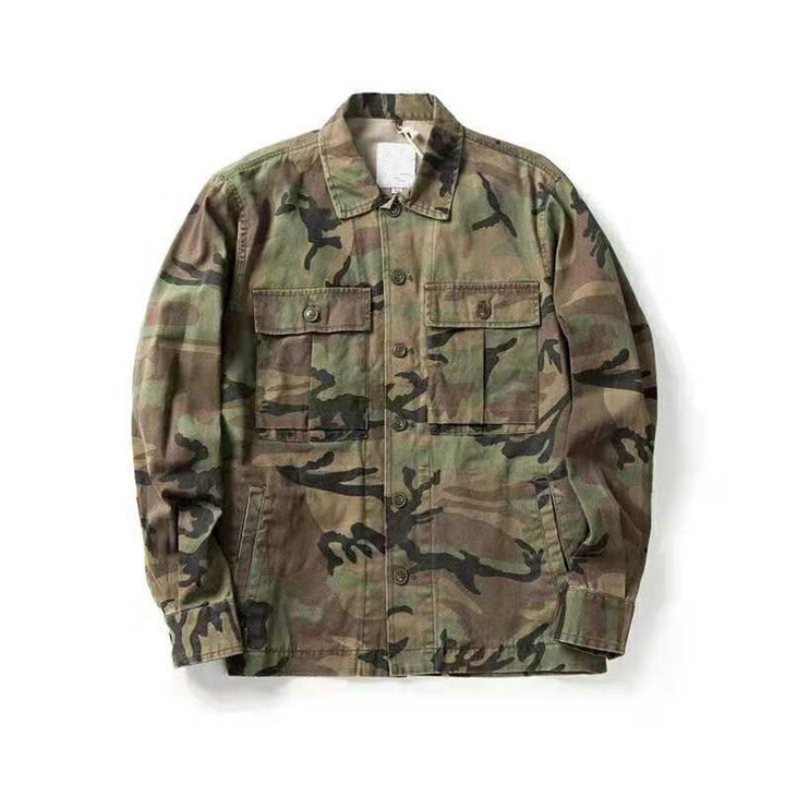 Multi-Pocket Camouflage Jacket