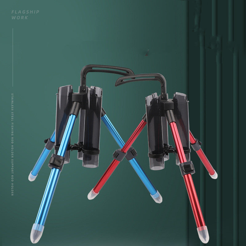 Sea Fishing Rod Tripod Support Bracket Casting Rod Stand