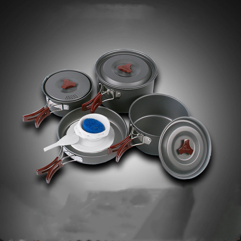 Camping Picnic Cookware Pot Set