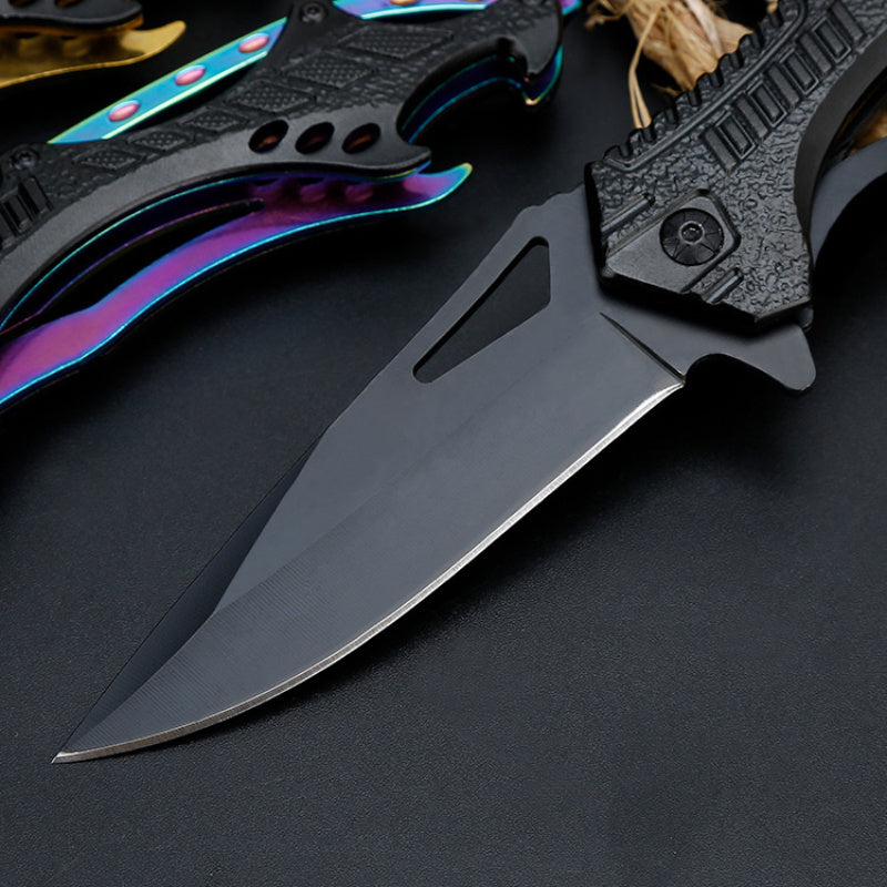 Folding Tactical Survival Pocket Knife Camping Tool