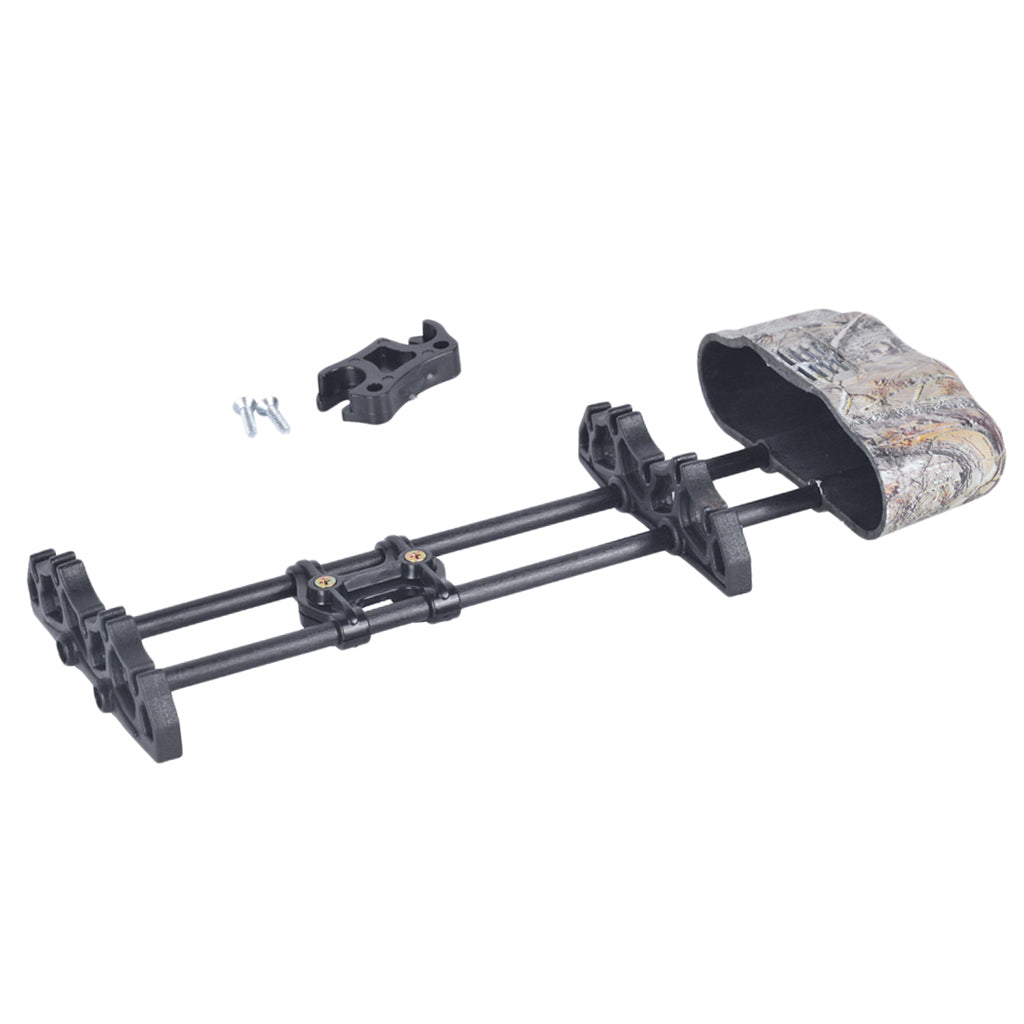 Archery Arrow Quiver 5 Arrow Holder Black Camo