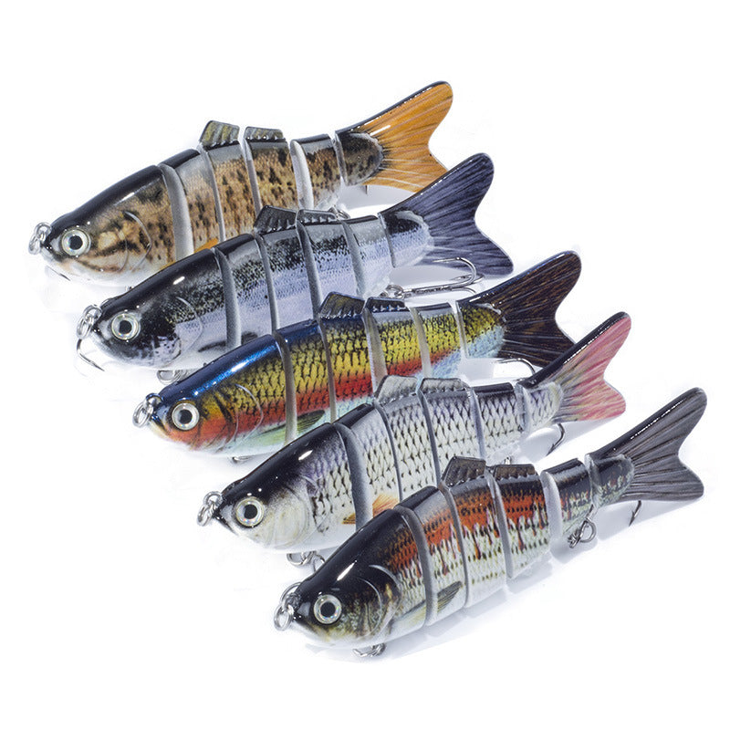 3.9 inches Multi Section Hard Fishing Lure 17g Shallow Water Bait