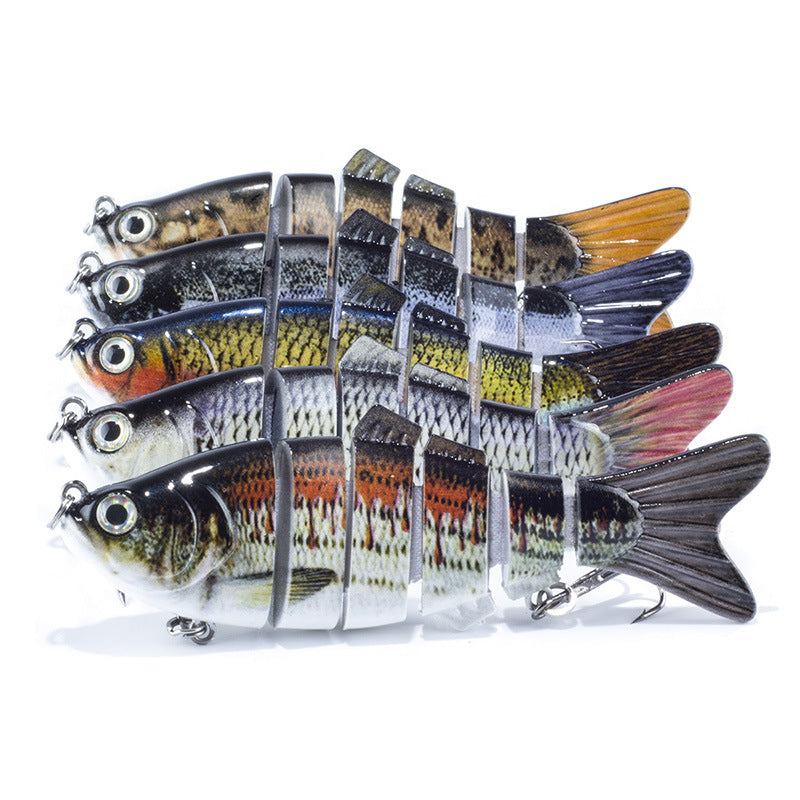 3.9 inches Multi Section Hard Fishing Lure 17g Shallow Water Bait
