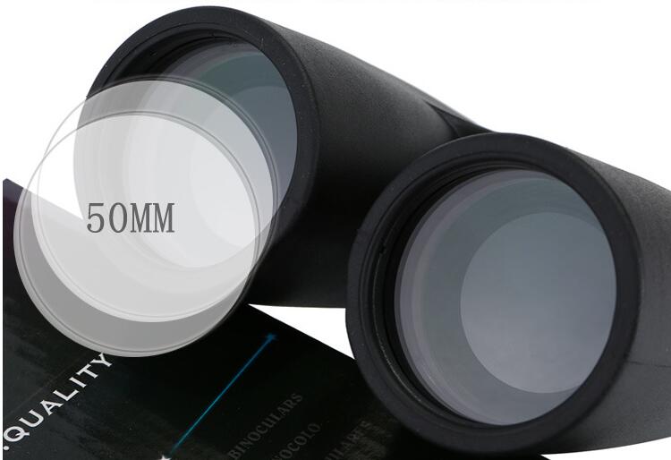 HD Waterproof Straight Tube Binoculars Light Filled