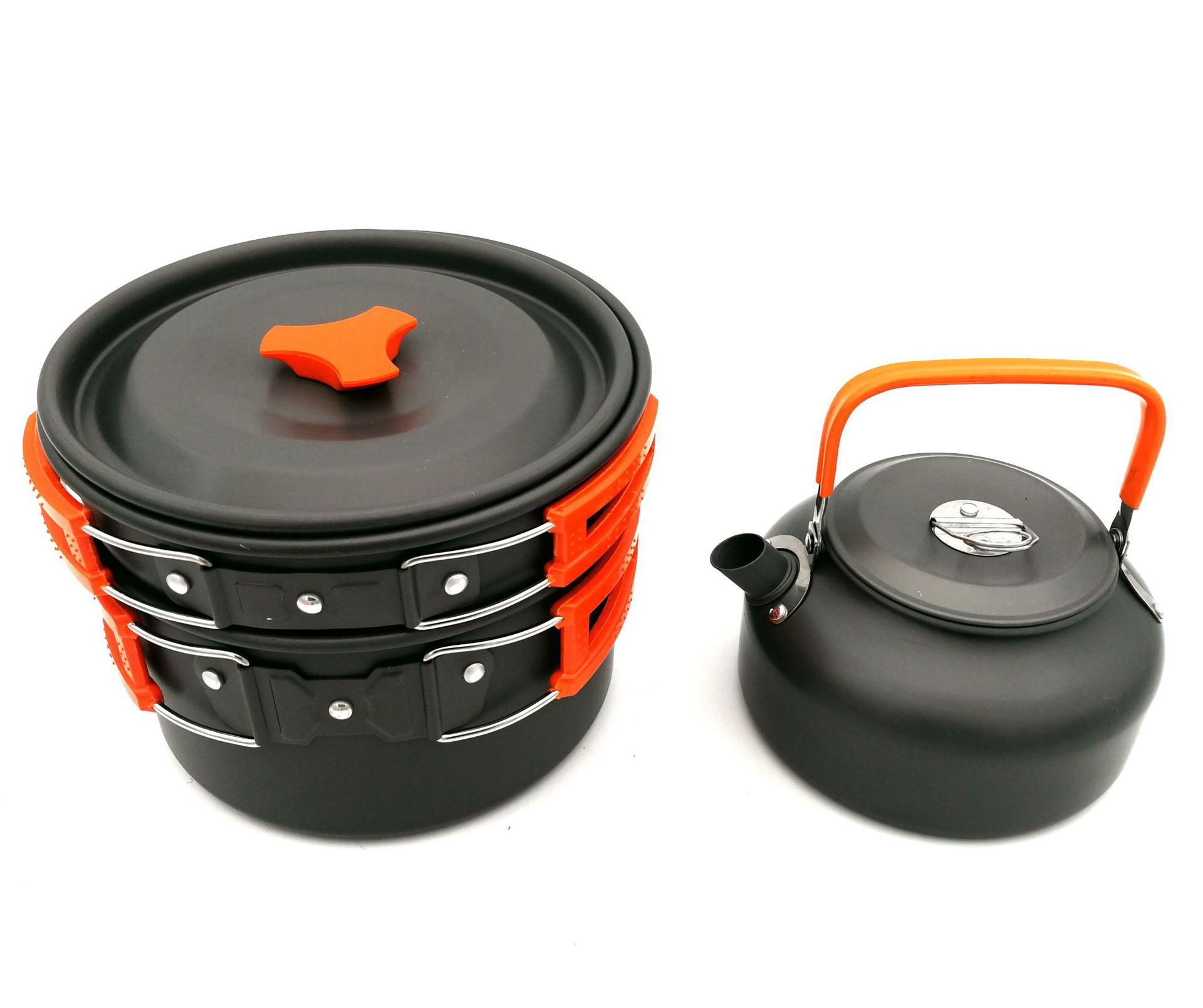 Portable Outdoor Camping Cookware & Utensil Set