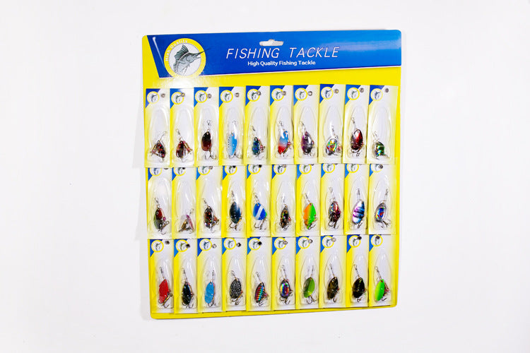 30 Pack Fishing Lure Hooks Set