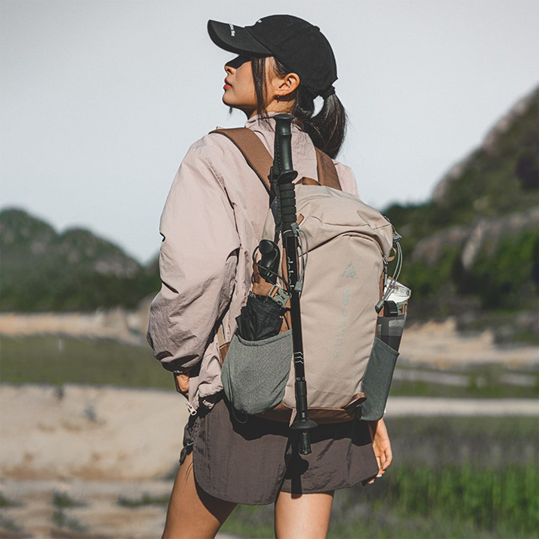 backpacks hiking but also for school KAUKKO Retro Canvas Bag Outdoor Travel Casual Rucksack The padded back panel and adjustable shoulder straps ensure a comfortable carry Portable Outdoor Hiking Backpack Waterproof