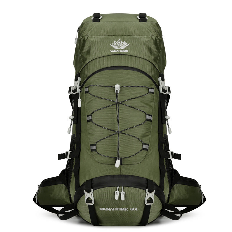 60L Large Capacity Outdoor Hiking & Camping Backpack