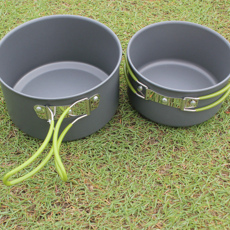 Portable Camping Cookware Set For 2-3 People