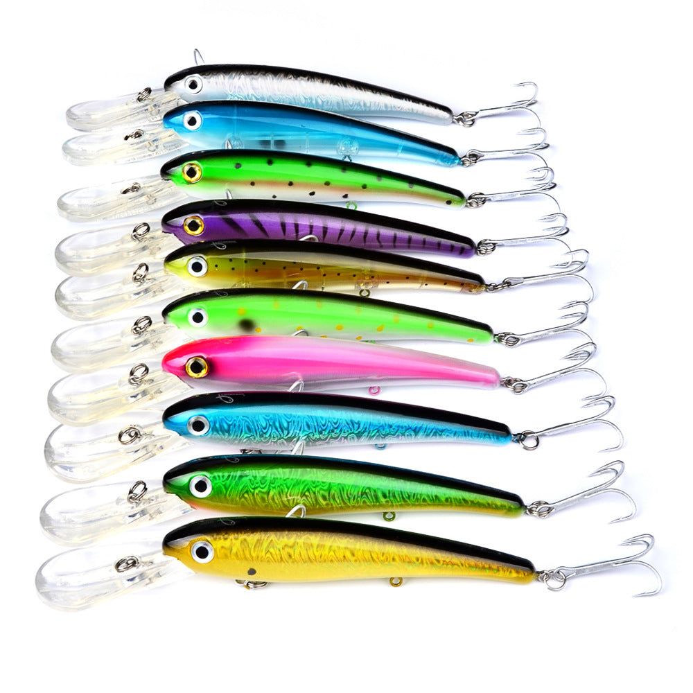 20cm Glossy Minnow Hard Plastic Fishing Lure