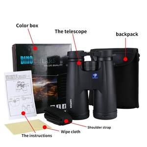 HD Waterproof Straight Tube Binoculars Light Filled