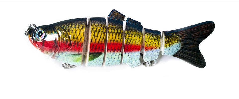 3.9 inches Multi Section Hard Fishing Lure 17g Shallow Water Bait