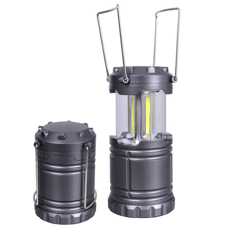 COB LED Portable Telescopic Camping Lantern
