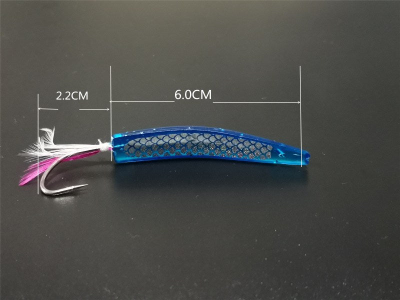 Plastic Fishing Lure Bait Tackle