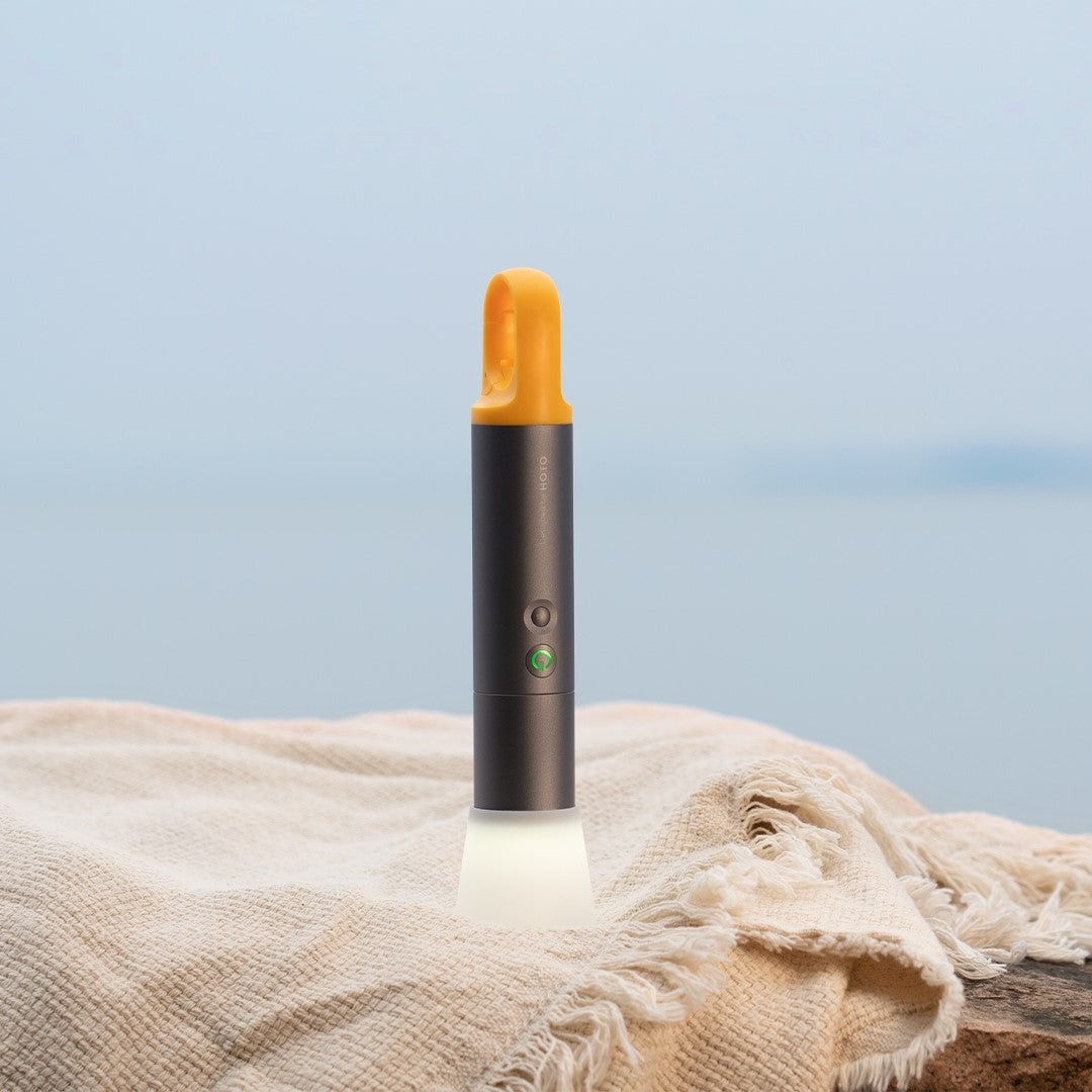 Lumen Bright Stepless Zoom Camping Flashlight