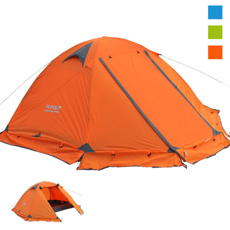 Double Camping Tent With Aluminum Poles
