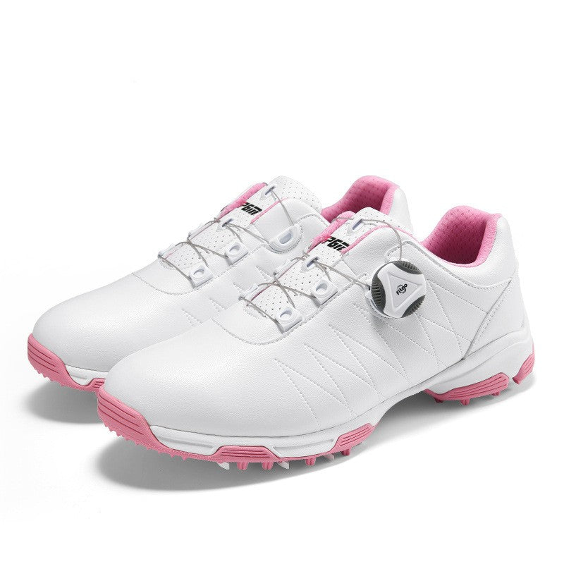 Women's Waterproof Golf Shoes With Anti-Slip Laces