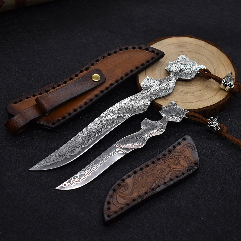 Outdoor Tactical Survival Hunting Knife High Hardness