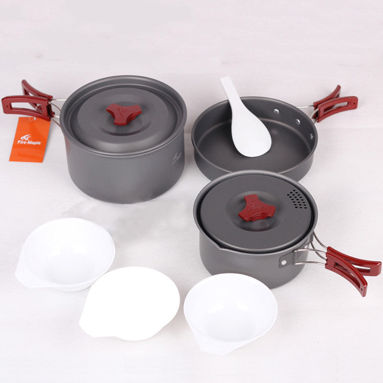 Camping Picnic Cookware Pot Set