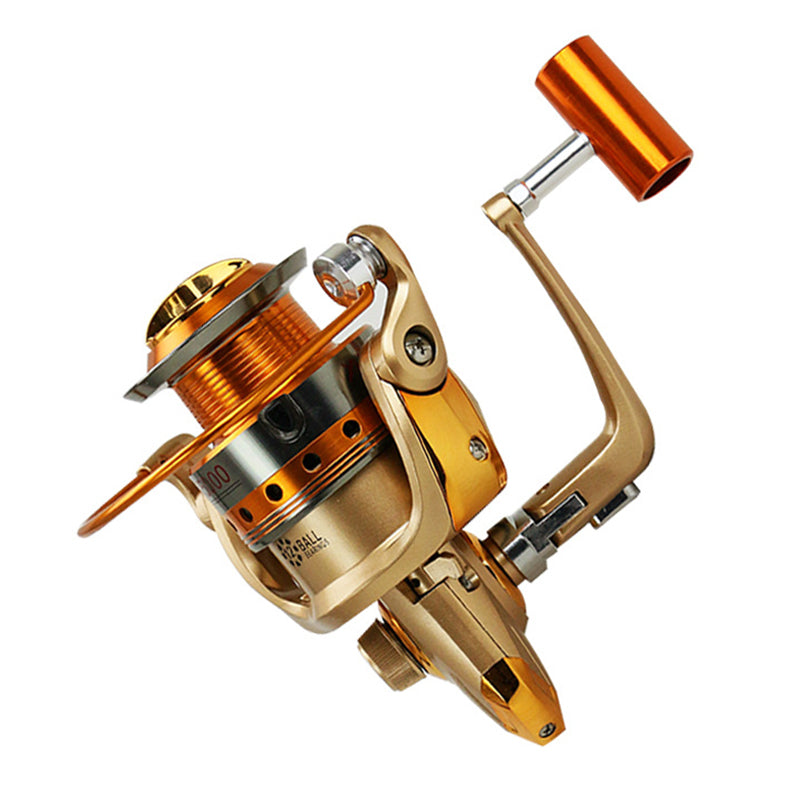 Metal Head Spinning Fishing Reel Sea Rod Wheel