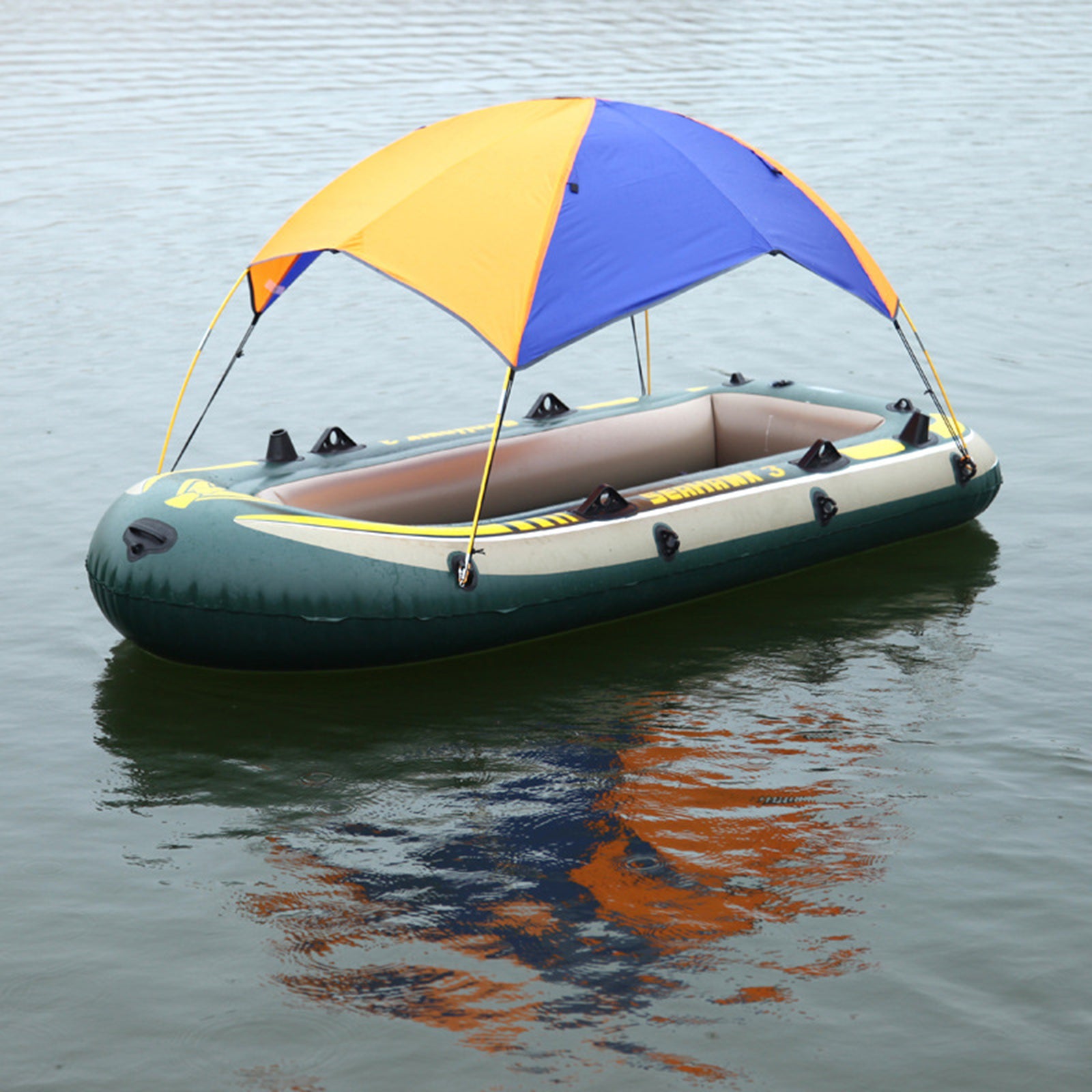 Inflatable Kayak Canopy Sun Shade Waterproof Boat Shelter