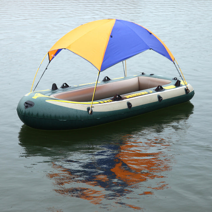 Inflatable Kayak Canopy Sun Shade Waterproof Boat Shelter