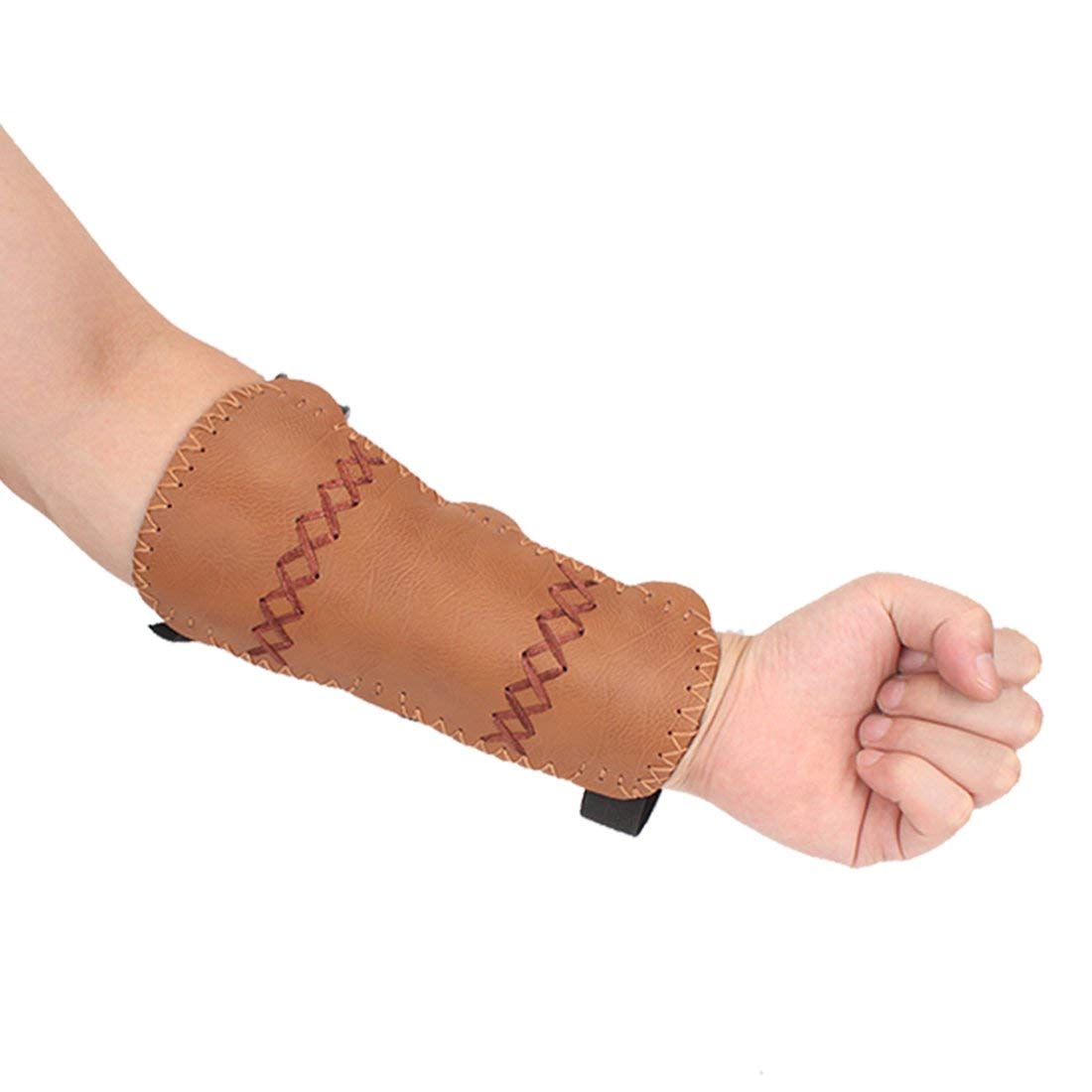 Youth Leather Archery Arm Guard Protector Accessories