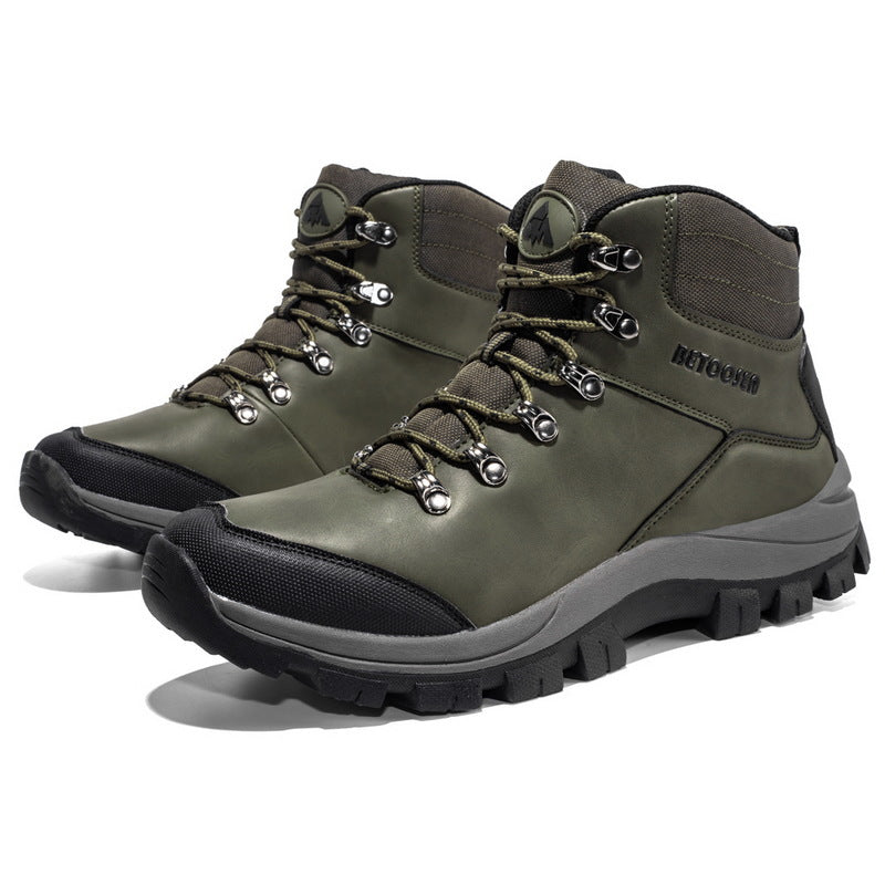 Waterproof Non-Slip High-Top Hiking Shoes