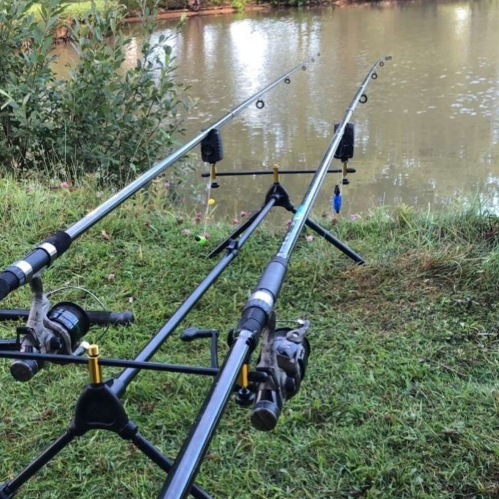 Aluminum Alloy Fishing Rod Floor Bracket Set