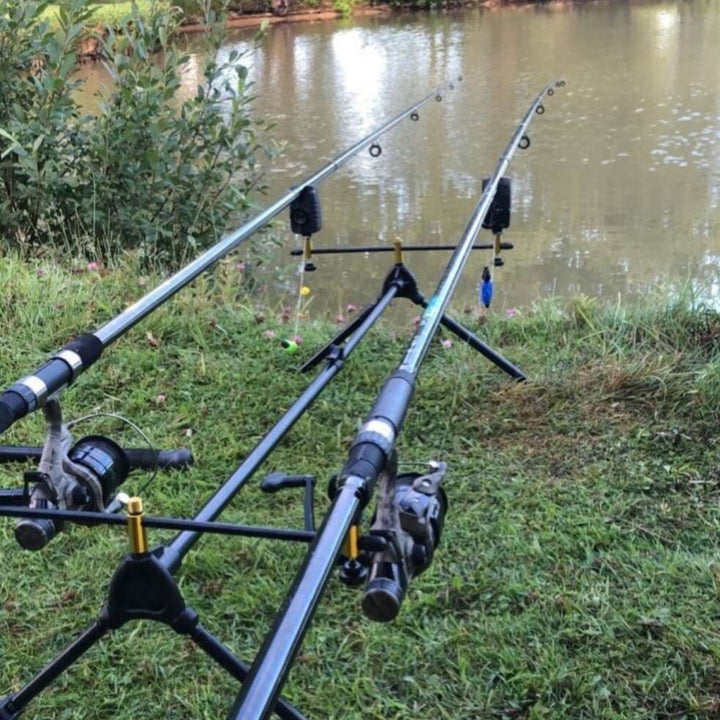 Aluminum Alloy Fishing Rod Floor Bracket Set
