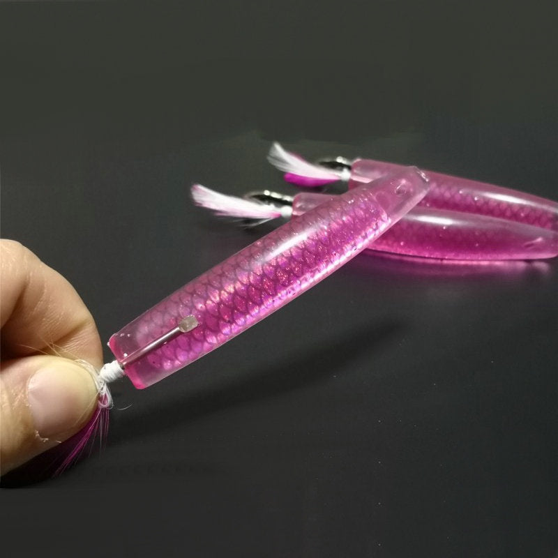 Plastic Fishing Lure Bait Tackle