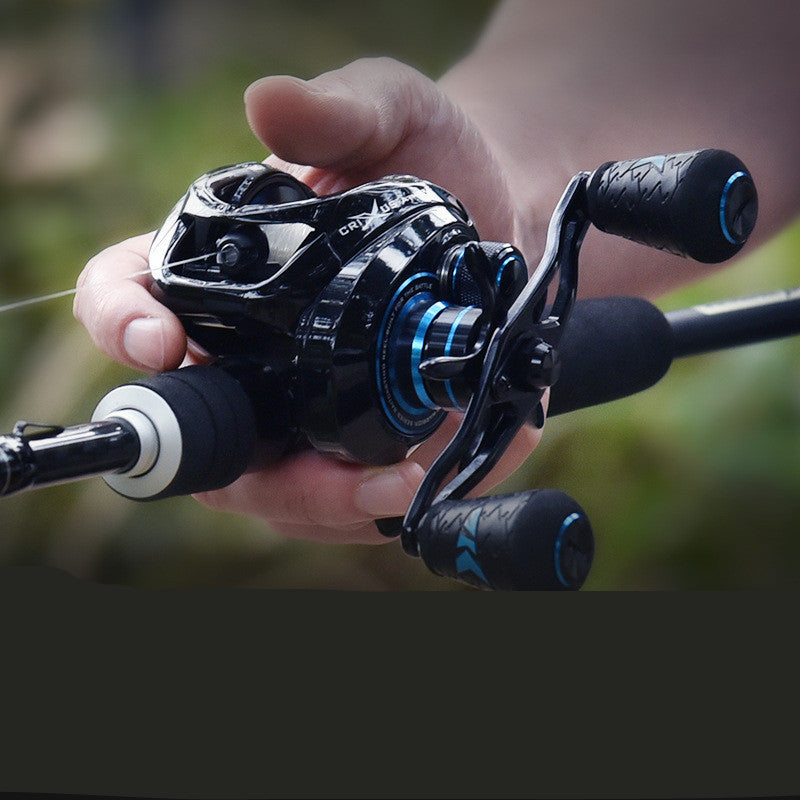 Baitcasting Fishing Reel Black Micro Pit Fishing Wheel