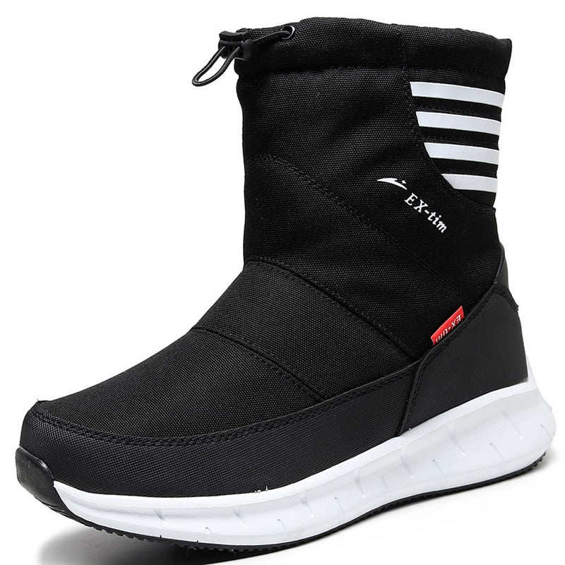 Men's Waterproof Fleece-Lined Snow Hiking Boots